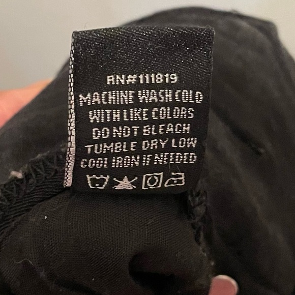 Silver Crush Skinny Jeans Women’s Size 13/14 (Fits small) High Waisted Button Up - Picture 5 of 6